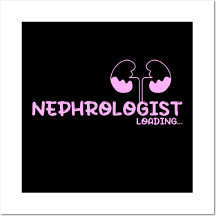 Future Nephrologist, doctor, kidneys - pink Posters and Art